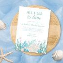 All I Sea Is Love Beach Ocean Bridal Shower