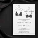 Black Lace Lingerie Bridal Shower Modern