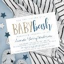 Blue and Gold Baby Bash, Couples Baby Shower