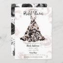 Blush Black Classy Floral Rose Dress Bridal Shower