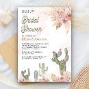 Blush Pink Floral Boho Pampas Cactus Bridal Shower