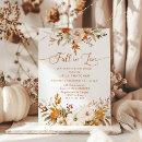 Boho Fall in Love terracotta autumn bridal shower