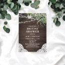 Boho Rustic Wood Greenery Bridal Shower