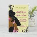 Boss Lady Butterfly Gold Light Bridal Shower Invit