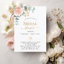 Bridal Shower floral rose gold eucalyptus greenery