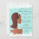 Bridal Shower Floral Tiffany Teal