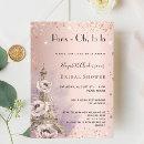 Bridal Shower Paris rose gold Eiffel tower