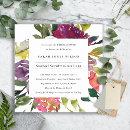 BRIGHT YELLOW BLUSH BURGUNDY FLORAL BRIDAL SHOWER