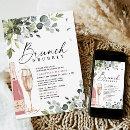 Brunch and Bubbly Bridal Shower Greenery Rustic