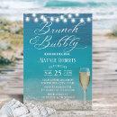 Brunch & Bubbly Summer Beach Bridal Shower