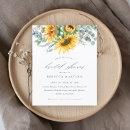 Budget Elegant Sunflower Bridal Shower