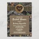 Burlap + Hunting Camo Bridal Shower