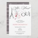 Chic French Parisian She Said Oui Bridal Shower