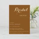 CHOCOLATE Minimal Bridal Shower