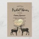 Deer Love Woodland Winter Fall Bridal Shower