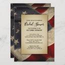 Distressed American Flag Bridal Shower