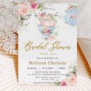 Elegant Blush Floral High Tea Party Bridal Shower