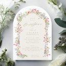 elegant dainty floral spring Bridal Shower