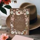 Elegant Floral Cowgirl Wild Western Bridal Shower