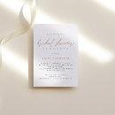 Elegant Script Real Rose Gold Foil Bridal Shower Foil