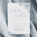 Elegant Snow in Love Bridal Shower