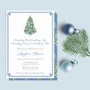 Elegant Something Blue Winter Bridal Shower Party