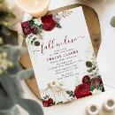 Fall In Love Fall Floral Pumpkin Bridal Shower