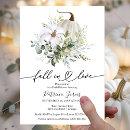 Fall In Love Greenery Pumpkin Fall Bridal Shower