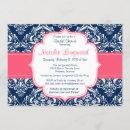 Floral Damask baby or bridal shower