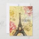 floral french Eiffel Tower Parisian birthday party