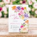 Floral Love in bloom pink summer bridal shower