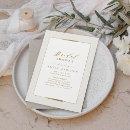 Framed Elegance Simple Modern Classy Bridal Shower