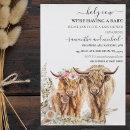 Holy Cow Highland Calf Mom Dad Couples Shower