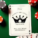 King of Spades Poker Groomsman Proposal