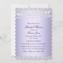 Lace & Pearl Purple Bridal Shower