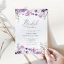 Lilac lavender bridal shower