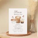 Love is Brewing Coffee Theme Modern Bridal Shower