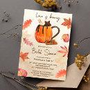 Love is brewing fall autumn bridal shower