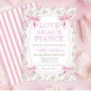 Love Shack Fiance Pink Bow Bridal Shower