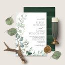 Lush Boho Botanical Greenery Eucalyptus Wedding