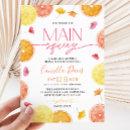 Main Squeeze Citrus Bridal Shower Lemon Bright