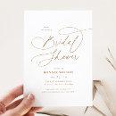 Minimalist Modern Calligraphy Bridal Shower