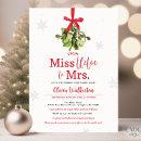 Miss to Mrs. Christmas Bridal Shower