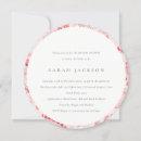 Modern Blush Paisley Typography Bridal Shower