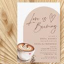 Modern Chic Love is Brewing Coffee Bridal Shower