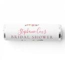 Modern Floral Bridal Shower Breath Savers® Mints