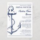 Nautical Navy Anchor Surprise Bridal Shower Recipe