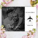 Photo Destination Boarding Pass Wedding Thank You