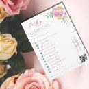 Pink & Blue Floral Wedding I Spy Hunt Game