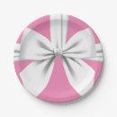 Pink Elegant Fancy Tiffany Birthday Tableware Paper Plates